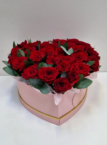 Композиция - сердце &laquo;Pasion&raquo; от интернет-магазина цветов в 