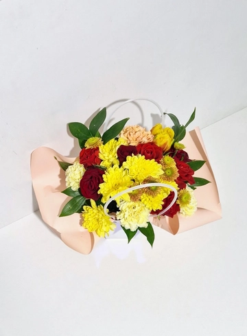 композиция Осенняя 1 от интернет-магазина цветов в 