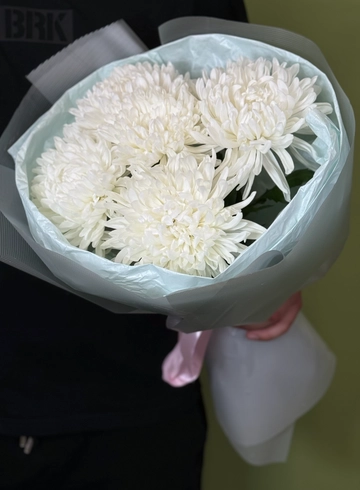 Букет хризантем «Nubes» от интернет-магазина цветов в 