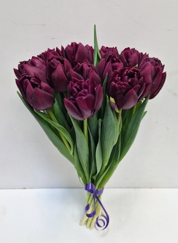 Букет пионовидных тюльпанов &laquo;Элисон Брэдли&raquo; от интернет-магазина цветов в 