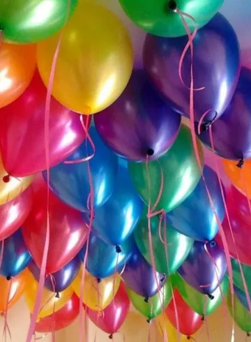 Воздушные шары с гелием от интернет-магазина цветов в 