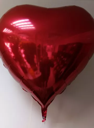 Воздушный шар «Сердце» от интернет-магазина цветов в 